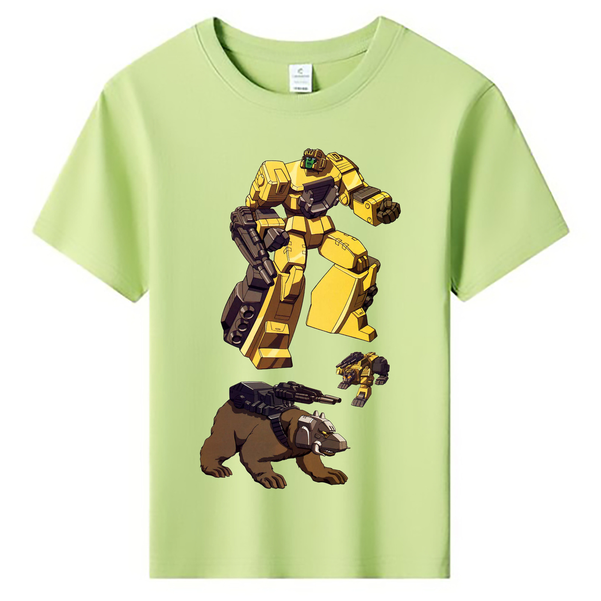 （画像用）  綿100％キッズTシャツ（フロントプリント）